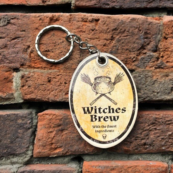 Porte-clefs souple Witches Brew
